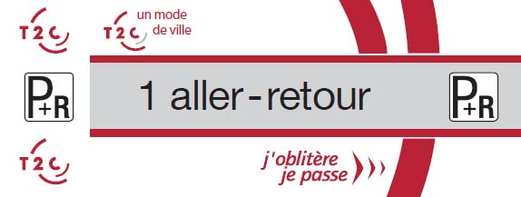 Ticket P + R - Билеты на транспорт по Clermont-Ferrand