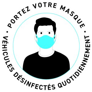 Accès à nos services : masque recommandé