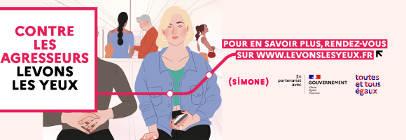 Campagne de sensibilisation aux violences sexistes et sexuelles dans les transports en commun